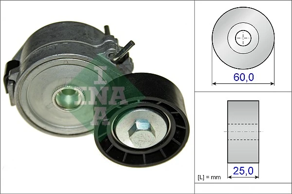 Belt Tensioner, V-ribbed belt